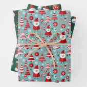 Weihnachtsgeschenk Geschenkpapier Set (Beispiel)