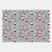 Weihnachtsgeschenk Geschenkpapier Set (Vorderseite)