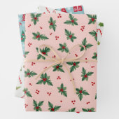 Weihnachtsgeschenk Geschenkpapier Set (Beispiel)