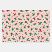 Weihnachtsgeschenk Geschenkpapier Set (Vorderseite)