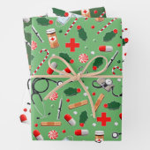 Weihnachtsgeschenk Geschenkpapier Set (Beispiel)