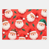 Weihnachtsgeschenk Geschenkpapier Set (Vorderseite 2)