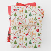 Weihnachtsgeschenk Geschenkpapier Set (Beispiel)