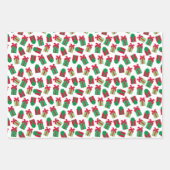 Weihnachtsgeschenk Geschenkpapier Set (Vorderseite)