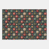 Weihnachtsgeschenk Geschenkpapier Set (Vorderseite)