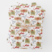 Weihnachtsgeschenk Geschenkpapier Set (Beispiel)