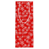 Weihnachtsgeschenk Geschenktüte Für Weinflaschen (Rückseite)