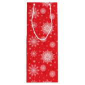 Weihnachtsgeschenk Geschenktüte Für Weinflaschen (Rückseite)