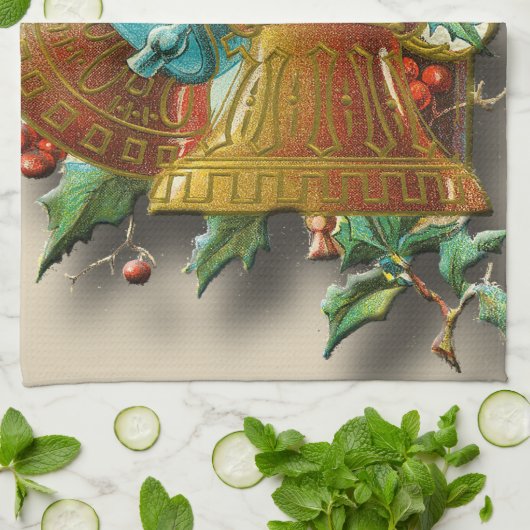 Weihnachtsgeschenk Geschirrtuch (Gefaltet)