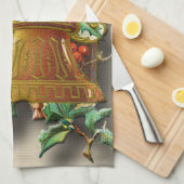 Weihnachtsgeschenk Geschirrtuch (Viertel Falte)