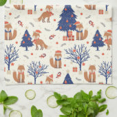 Weihnachtsgeschenk Geschirrtuch (Gefaltet)