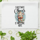 Weihnachtsgeschenk Geschirrtuch (Gefaltet)