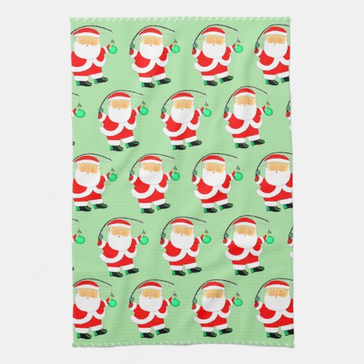 Weihnachtsgeschenk Geschirrtuch (Vertikal)