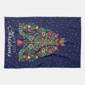 Weihnachtsgeschenk Geschirrtuch (Horizontal)