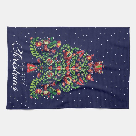 Weihnachtsgeschenk Geschirrtuch (Horizontal)