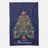 Weihnachtsgeschenk Geschirrtuch (Vertikal)