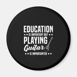 Weihnachtsgeschenk Gitarrenspielen ist wichtig Magnet