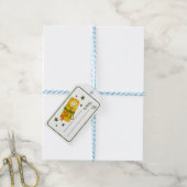 Weihnachtsgeschenk - Gnome-Geschenkmarke Geschenkanhänger (Mit Garn)