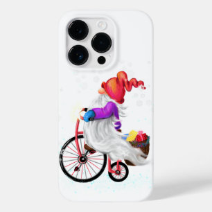 Weihnachtsgeschenk Gnome mit Bike und Geschenken Case-Mate iPhone 14 Pro Hülle