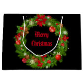 Weihnachtsgeschenk Große Geschenktüte (Vorderseite)