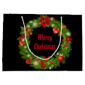 Weihnachtsgeschenk Große Geschenktüte (Rückseite)