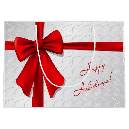 Weihnachtsgeschenk Große Geschenktüte (Vorderseite)