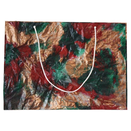 Weihnachtsgeschenk Große Geschenktüte (Rückseite)