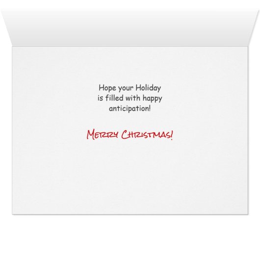 Weihnachtsgeschenk Großer Dane Weihnachten (Innenansicht Horizontal (Unten))