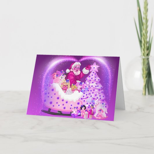 Weihnachtsgeschenk Grußkarte Karte (Vorderseite)