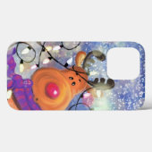 Weihnachtsgeschenk Happy Rentier Case-Mate iPhone Hülle (Rückseite (Horizontal))