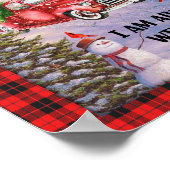 Weihnachtsgeschenk | Ich bin immer bei Ihnen Poster (Ecke)