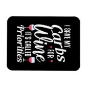Weihnachtsgeschenk | Ich habe meine Weinkarten Ger Magnet (Horizontal)