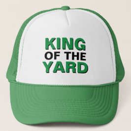 Weihnachtsgeschenk Idee für Vater KING OF THE YARD Truckerkappe