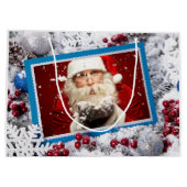 Weihnachtsgeschenk / IHR FOTO große Weihnachtsgesc Geschenktüte (Rückseite)