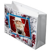 Weihnachtsgeschenk / IHR FOTO große Weihnachtsgesc Geschenktüte (Vorderseite Schrägansicht)