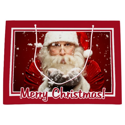 Weihnachtsgeschenk / IHR FOTO Großgeschenktasche Große Geschenktüte (Vorderseite)