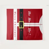 Weihnachtsgeschenk - Ihr Name Wandteppich (Vorderseite (Horizontal))