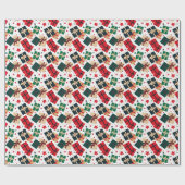 Weihnachtsgeschenk-im-Geschenk Geschenkpapier (Flach)