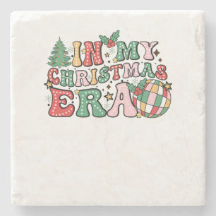 Weihnachtsgeschenk in meiner Weihnachtszeit Groovy Steinuntersetzer