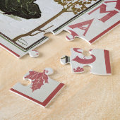 Weihnachtsgeschenk Jugendstil-Scribners Cover 1895 Puzzle (Seite)