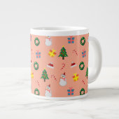 Weihnachtsgeschenk Jumbo-Tasse (Vorderseite Rechts)