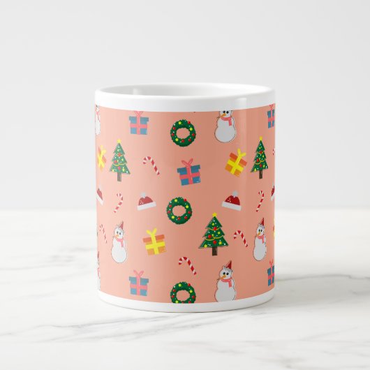 Weihnachtsgeschenk Jumbo-Tasse (Vorderseite)