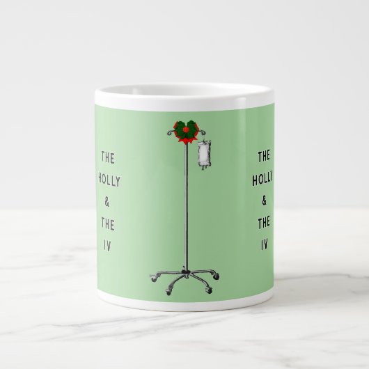 Weihnachtsgeschenk Jumbo-Tasse (Vorderseite)