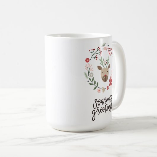 Weihnachtsgeschenk Kaffeetasse (VorderseiteRechts)