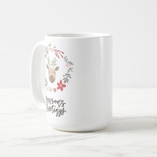 Weihnachtsgeschenk Kaffeetasse (Vorderseite Links)