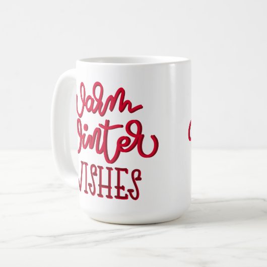 Weihnachtsgeschenk Kaffeetasse (Vorderseite Links)