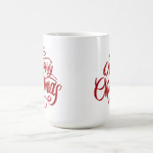 Weihnachtsgeschenk Kaffeetasse (Mittel)