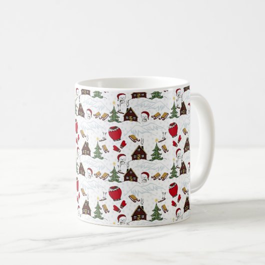 Weihnachtsgeschenk Kaffeetasse (VorderseiteRechts)