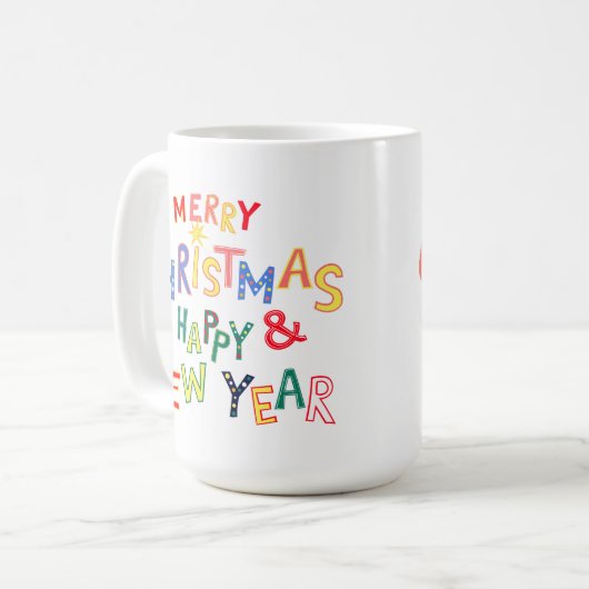 Weihnachtsgeschenk Kaffeetasse (Vorderseite Links)