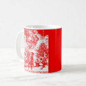 Weihnachtsgeschenk Kaffeetasse (Vorderseite Links)